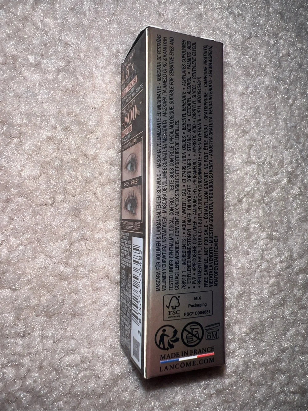 NIB Mini Lash Idôle Curl Goddess Curling & Volumizing Mascara 0.06floz